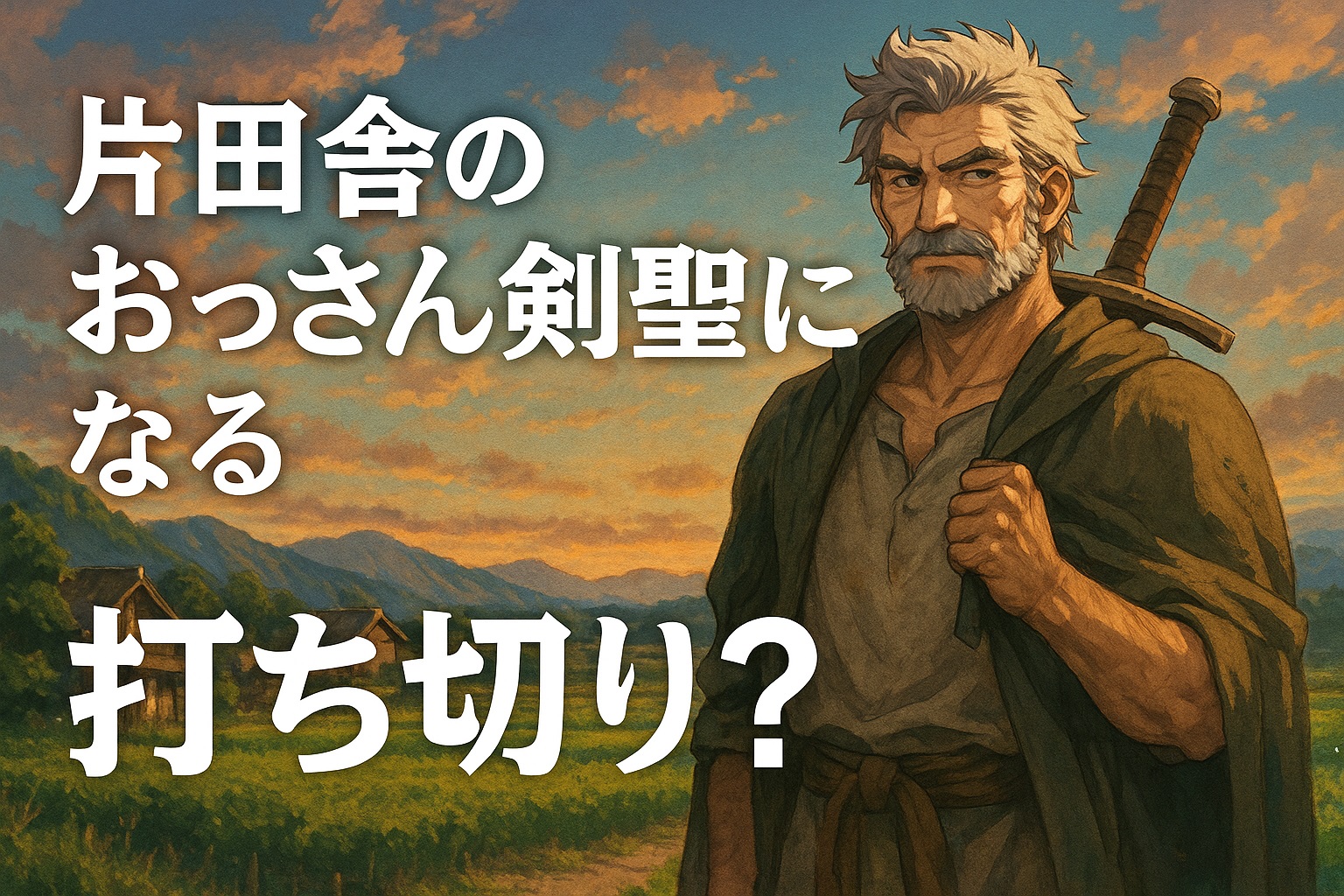 【片田舎のおっさん剣聖になる】打ち切り！？完結？