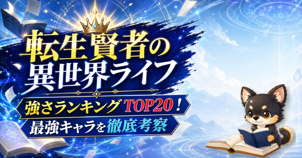 【転生賢者の異世界ライフ】強さランキングTOP20！最強キャラを原作最新巻まで徹底考察