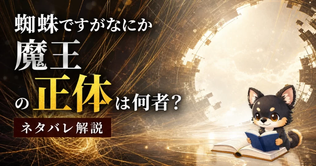 【蜘蛛ですがなにか】魔王の正体は何者？ネタバレ込みで徹底解説