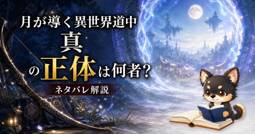 【月が導く異世界道中】真の正体は何者？ネタバレ解説