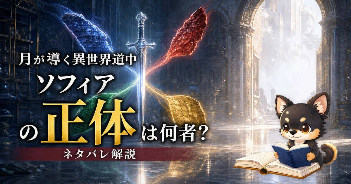 【月が導く異世界道中】ソフィアの正体は何者？ネタバレ込みで徹底解説